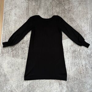 Cable & Gauge Black Long Sleeve Dress